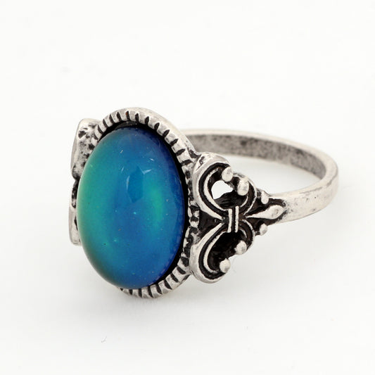 Color Change Mood Stone Ring Emotion Feeling Temperature Control magic Ring