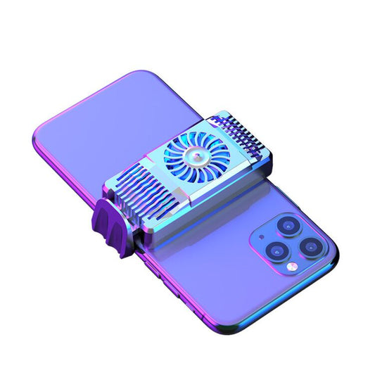 2020 NEW Smart Mobile Phone Cooler,USB Cooling Fan,Light Smartphone Radiator, Anti-Noise Handheld Game Holder Heatsink for PUBG with Clip