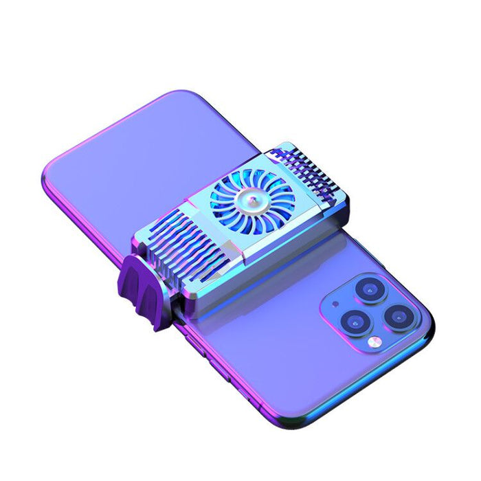 2020 NEW Smart Mobile Phone Cooler,USB Cooling Fan,Light Smartphone Radiator, Anti-Noise Handheld Game Holder Heatsink for PUBG with Clip