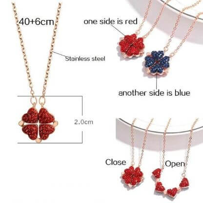 LUCKY CLOVER 2 in 1 necklace