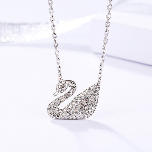 New diamond swan jewelry fashion necklaces