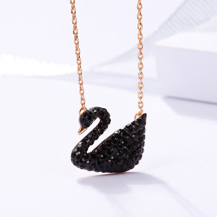 New diamond swan jewelry fashion necklaces