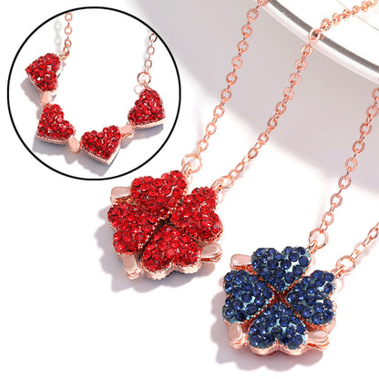 LUCKY CLOVER 2 in 1 necklace