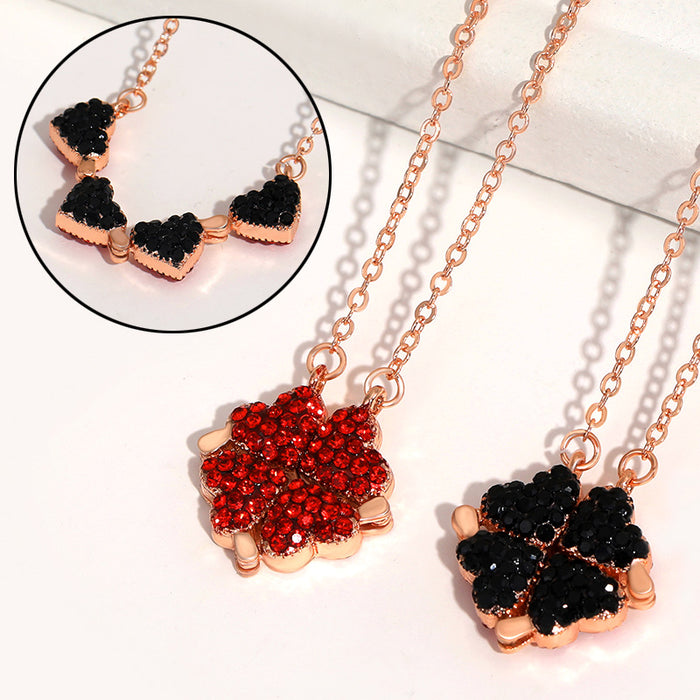 LUCKY CLOVER 2 in 1 necklace