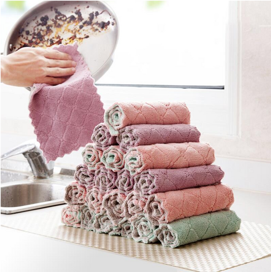 Super Absorbent Microfiber Kitchen Dishcloth