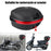 30L Motorcycle Tail Box Scooter Motorbike Rear Luggage Storage Carrier Top Case