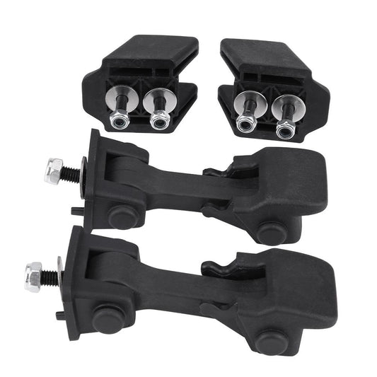 2 Set of Hood Latch Safety Catches & Brackets for Jeep Wrangler