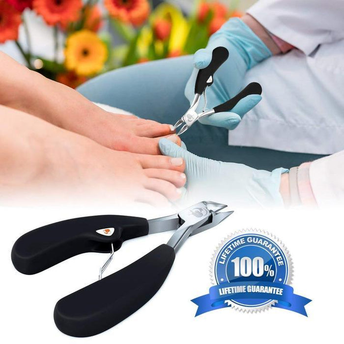 【50% OFF TODAY!!】PRECISION TOENAIL CLIPPERS FOR THICK OR INGROWN TOENAILS BEST NAIL CLIPPER & PEDICURE TOOL FOR SENIORS