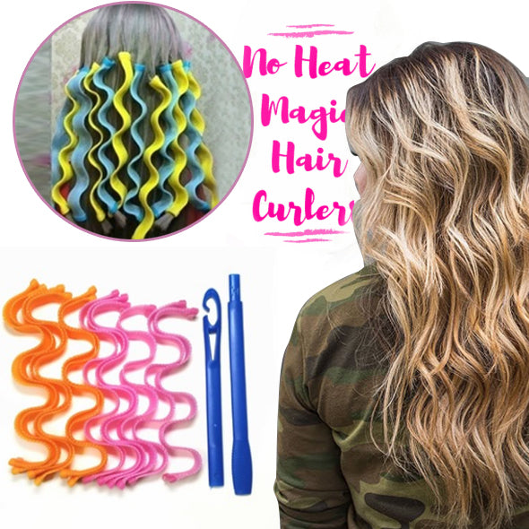 [50% OFF TODAY] No Heat Magic Hair Curlers