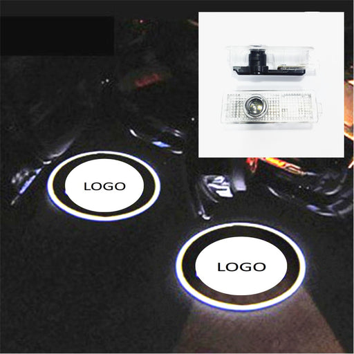 LED Door Courtesy Light with Car Logo Wireless Projector Laser Ghost Shadow For MINI For BMW Plug&Play car accessories styling