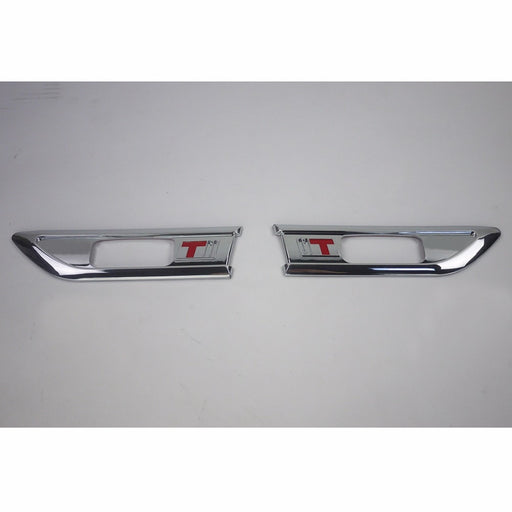 Chrome Fender Light Grille Side Markers Cover Trim For Jeep Compass