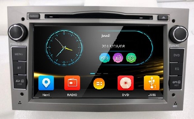 2 DIN DVD GPS for Vauxhall Opel Astra H G J Vectra Antara Zafira Corsa Multimedia screen car radio stereo audio SD SWC RDS FM/AM