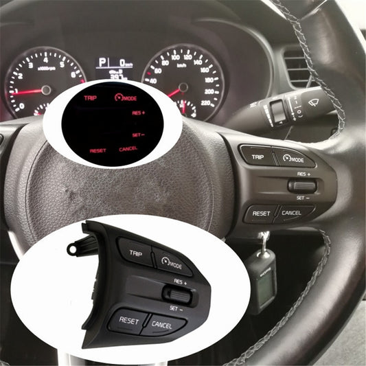 Steering Wheel Button For KIA K2 RIO 2017 2018 RIO X LINE Buttons Bluetooth Phone Cruise Control Volume .